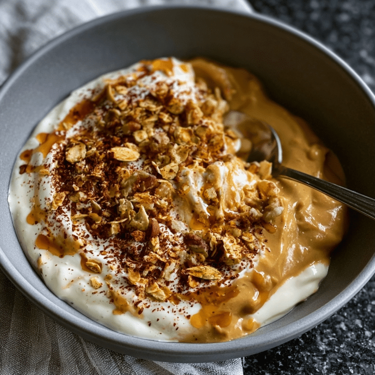 The Ultimate High Protein Peanut Butter Greek Yogurt Bowl