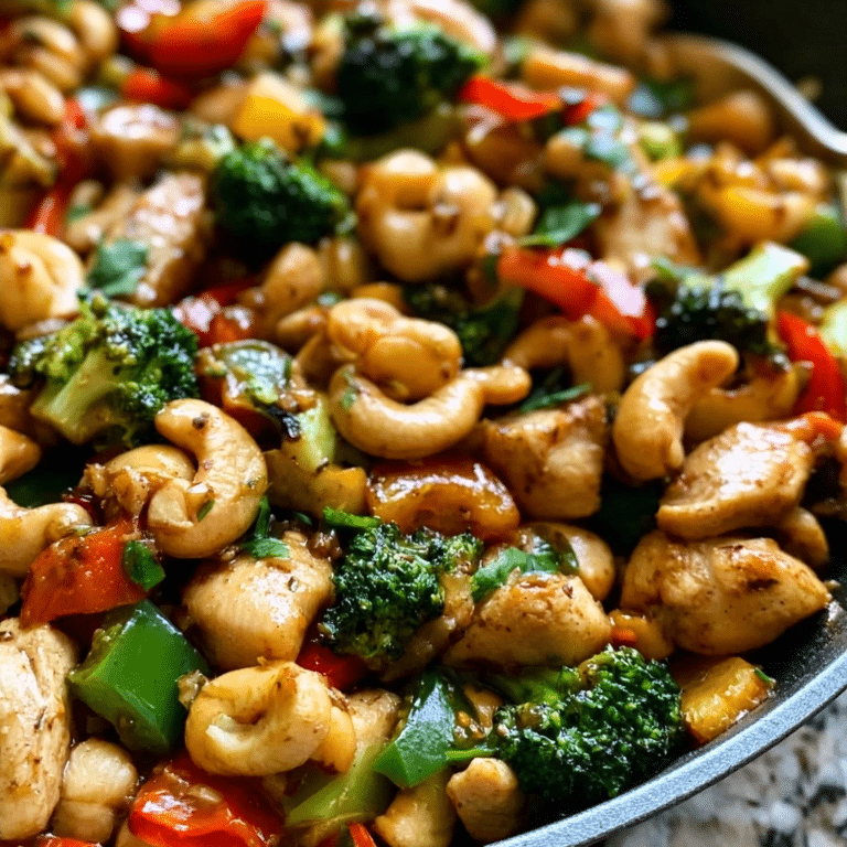 30-Minute Whole30 Cashew Chicken Stir-Fry: Easy, Healthy, and Protein-Packed