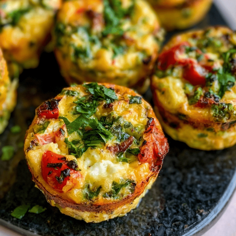 Veggie Egg Muffins (15g Protein!) | Easy Breakfast
