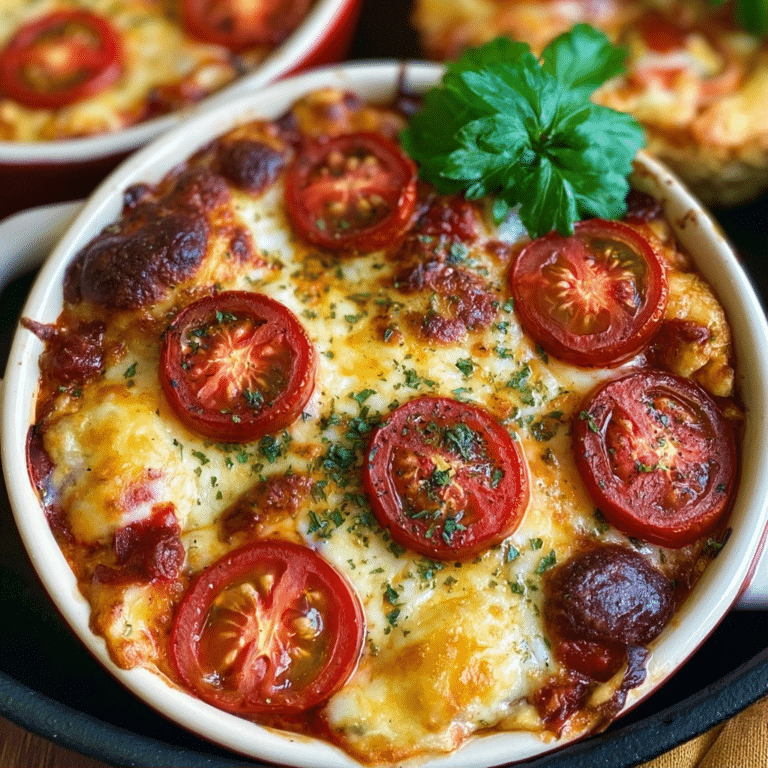 Grandma’s Low-Carb Crustless Pizza Bowl Recipe