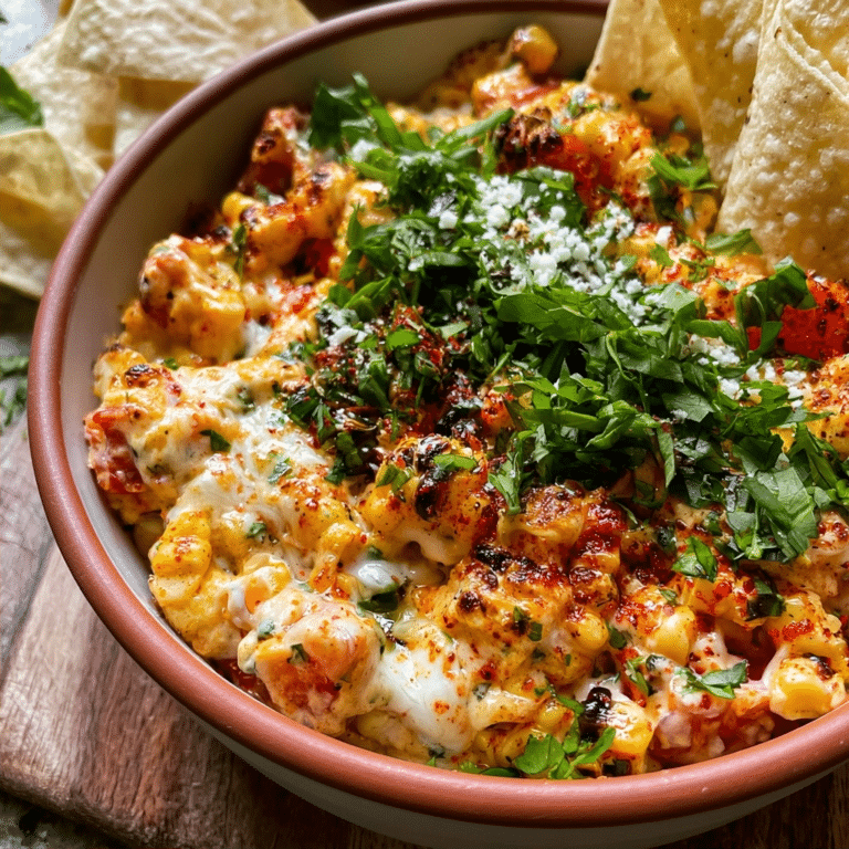 Simple Cold Street Corn Dip – Easy Party Appetizer Recipe