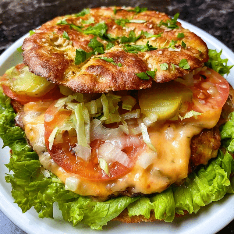 Keto Big Mac Smash Burgers – Craveable Low-Carb Comfort Food