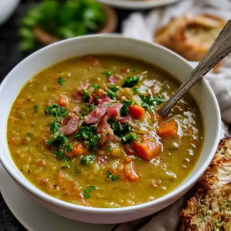 High-Protein Classic Split Pea Soup Recipe | Easy & Delicious