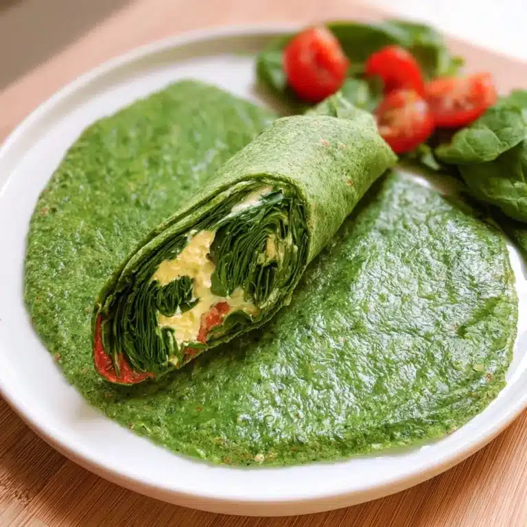 Keto Spinach Wrap – Easy Low Carb Spinach Wrap Recipe