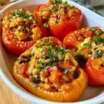 Classic Vegan Stuffed Peppers Recipe | Easy Plant-Based Dinner
