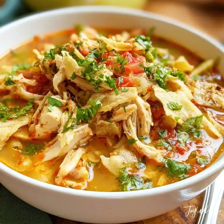 Keto Chicken Tortilla Soup – Easy Low Carb Chicken Soup Recipe