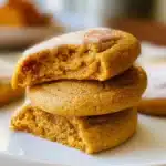 Soft Vegan Pumpkin Pie Cookies | Easy Plant-Based Fall Dessert